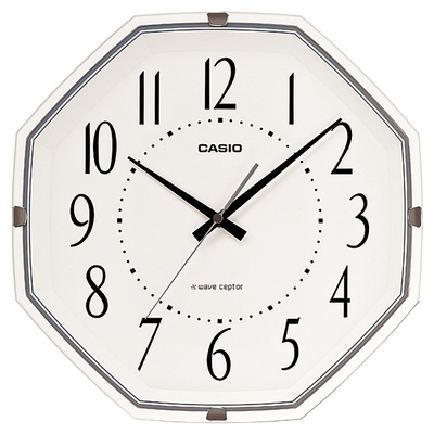 科技与美学的融合 探索卡西欧WAVE CEPTOR IQ-1007J-7JF电波挂钟的独特魅力